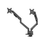 Neomounts - DS70-250BL2 Brazo de monitor 17-32" - resorte de gas - Topfix - Tope-a-180°