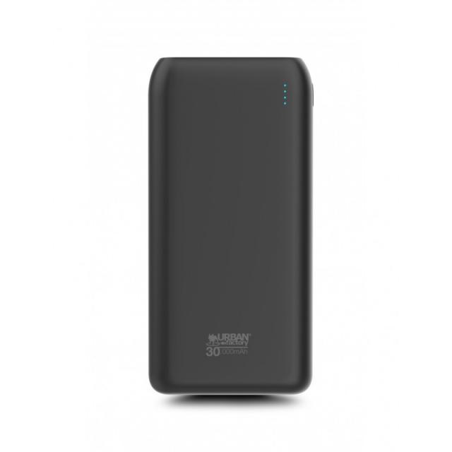 Urban Factory - UPB35UF batería externa Polímero de litio 30000 mAh Negro