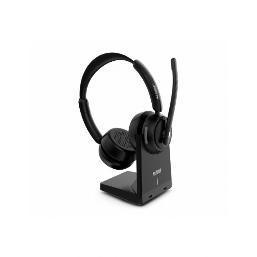 Urban Factory - MOVEE MAX Auriculares Inalámbrico Diadema Juego USB tipo A Bluetooth Base de carga Negro