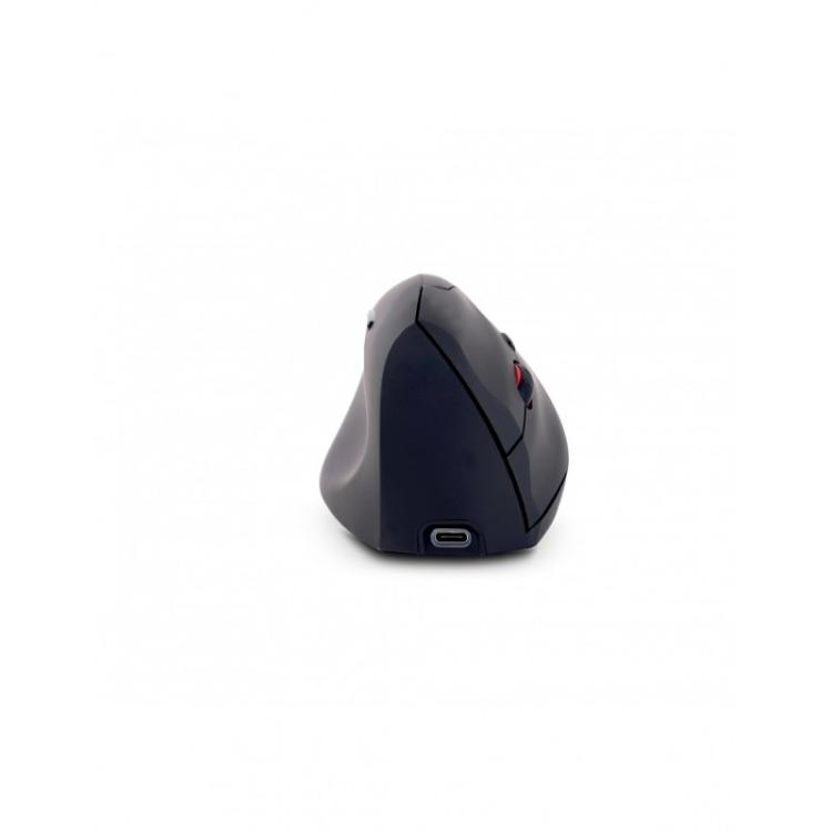 Urban Factory - Ergo Next ratón Izquierda RF Wireless + USB Type-A Óptico 1600 DPI