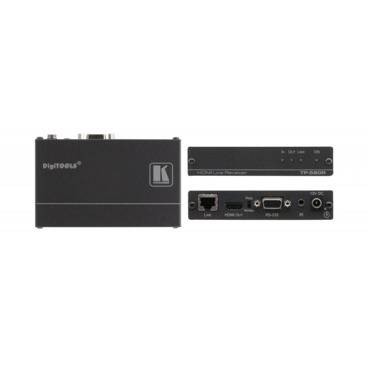 Kramer Electronics - TP-580R Receptor AV Negro
