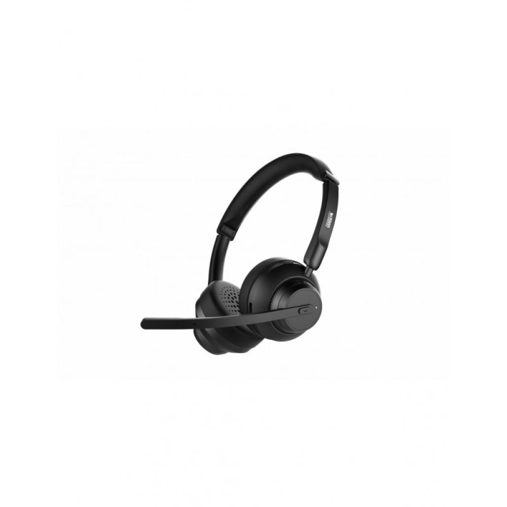 Urban Factory - MOVEE PRO Auriculares Inalámbrico Diadema Juego USB Tipo C Bluetooth Base de carga Negro