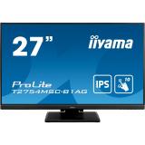 iiyama - ProLite T2754MSC-B1AG pantalla para PC 68,6 cm (27") 1920 x 1080 Pixeles Full HD LED Pantalla táctil Multi-usuario Negr