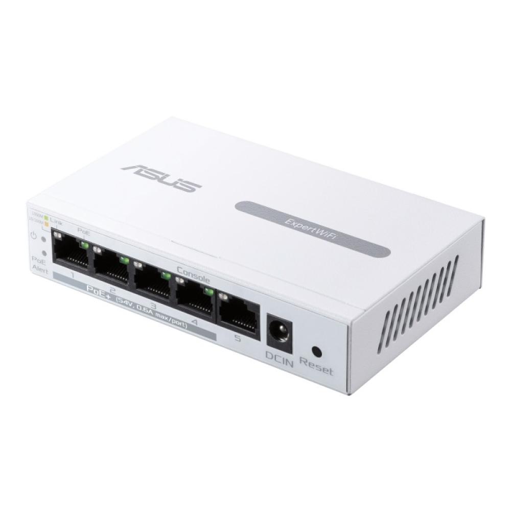 ASUS - ExpertWiFi EBP15 Gestionado Gigabit Ethernet (10/100/1000) Energía sobre Ethernet (PoE) Blanco