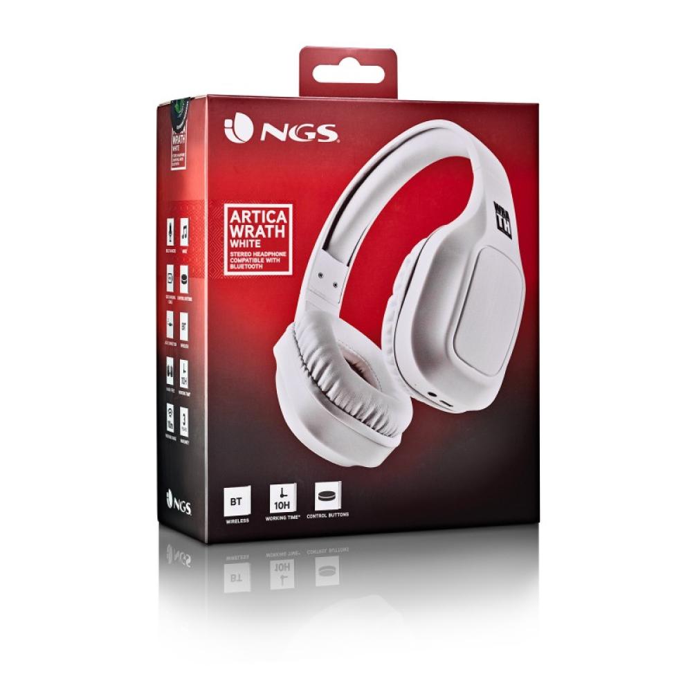 NGS - ARTICA WRATH Auriculares Inalámbrico y alámbrico Diadema Llamadas/Música USB Tipo C Bluetooth Blanco