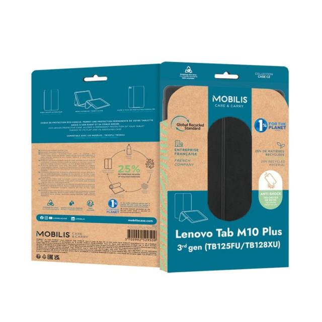 Mobilis - 068013 funda para tablet 26,9 cm (10.6") Libro Negro