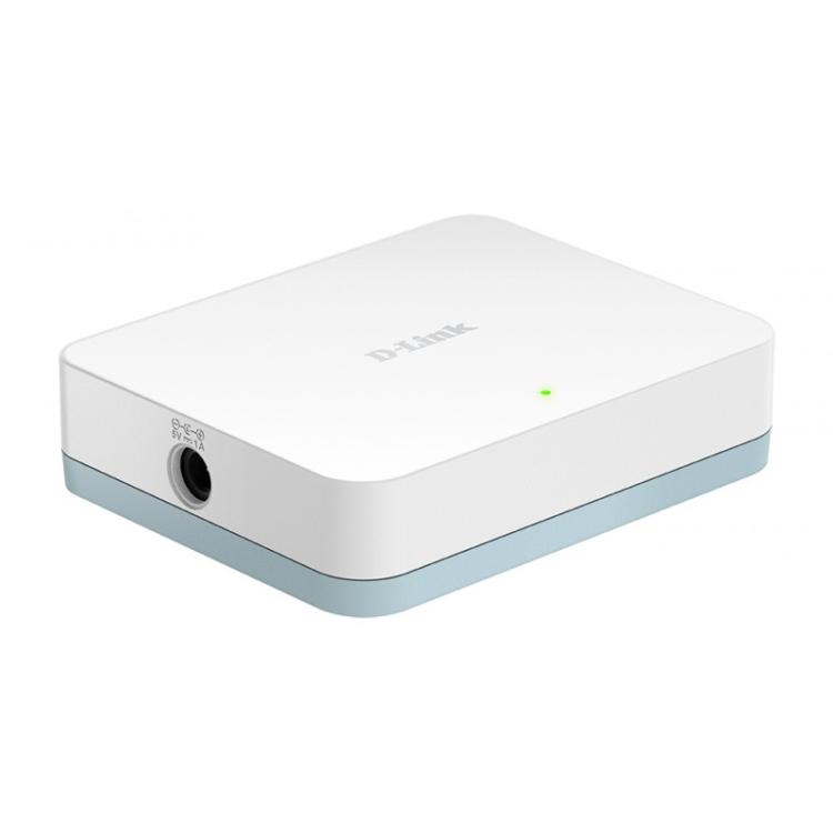 D-Link - DGS-1005D/E switch No administrado L2 Gigabit Ethernet (10/100/1000) Blanco