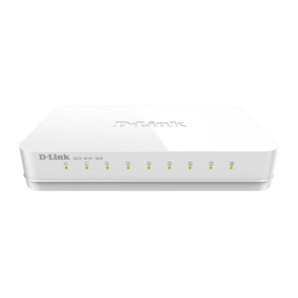 D-Link - GO-SW-8G switch No administrado Blanco
