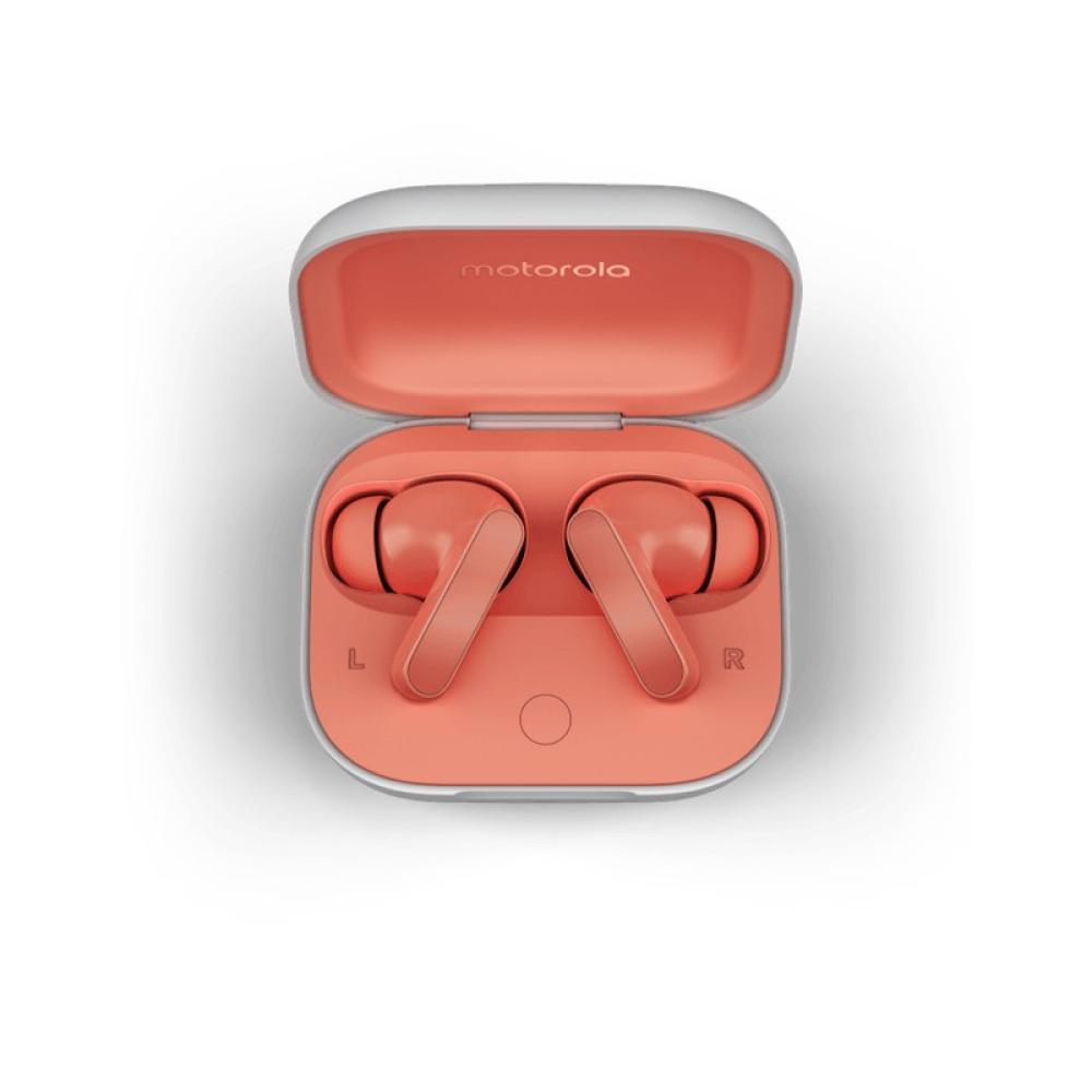 Motorola - Moto Buds Auriculares Inalámbrico Dentro de oído Llamadas/Música/Deporte/Uso diario Bluetooth Coral