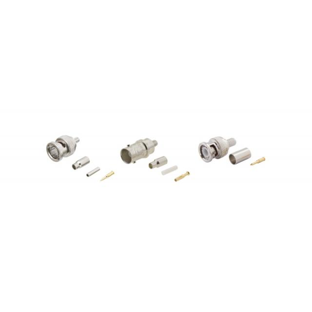 Kramer Electronics - CCR-BNC-6 conector BNC (RG-6) Metálico