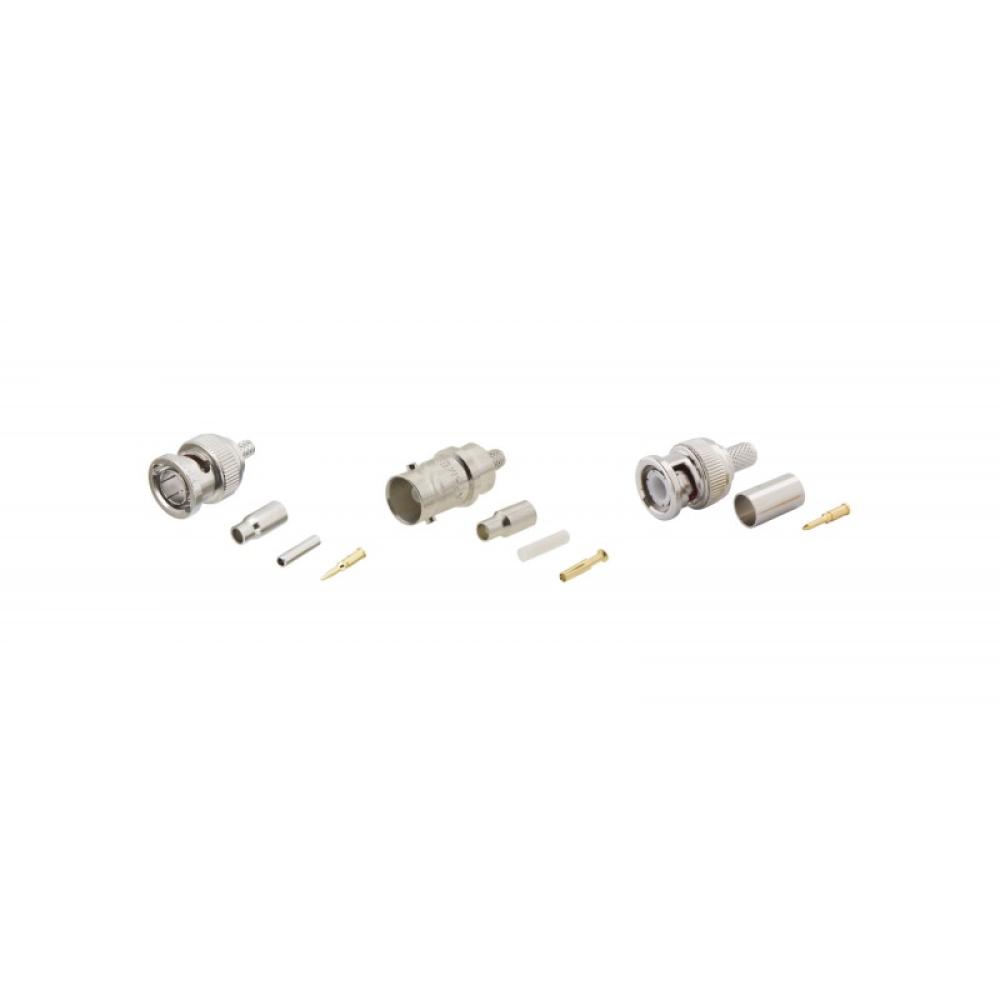 Kramer Electronics - CCR-BNC-6 conector BNC (RG-6) Metálico