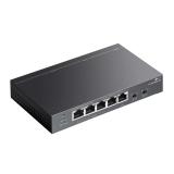 TP-Link - TL-SG1005P-PD switch Gigabit Ethernet (10/100/1000) Energía sobre Ethernet (PoE) Negro