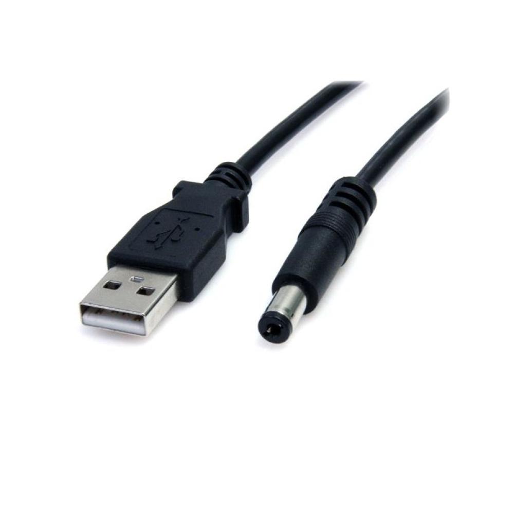 StarTech.com - Cable de 91cm de alimentación USB A a M de Tipo Barril de 5,5mm