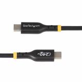 StarTech.com - Cable de Carga USB-C de 2m - Cable USB Tipo C - Certificación USB-IF - PD de 240W EPR - Cable USB 2.0 USB-C de Ca