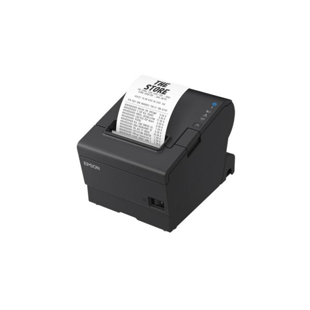 Epson - TM-T88VII (112): USB, Ethernet, Serial, PS, Black