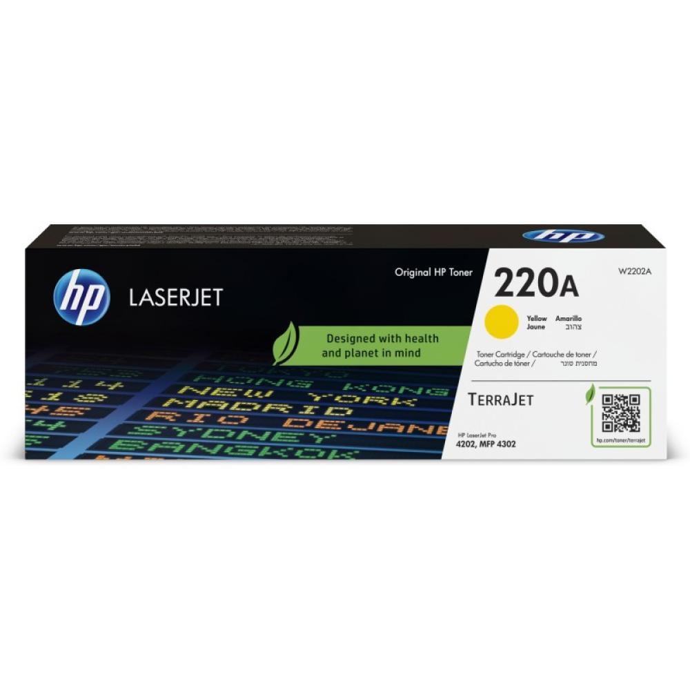 HP - Cartucho de tóner Original LaserJet 220A amarillo