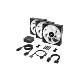 Corsair - Air CO-9051002-WW sistema de refrigeración para ordenador Carcasa del ordenador Ventilador 12 cm Negro 3 pieza(s)