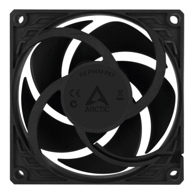 ARCTIC - P8 PWM PST Carcasa del ordenador Ventilador 8 cm Negro