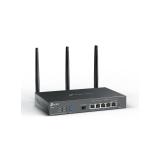 TP-Link - Omada ER706W router inalámbrico Gigabit Ethernet Doble banda (2,4 GHz / 5 GHz) Negro