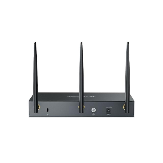 TP-Link - Omada ER706W router inalámbrico Gigabit Ethernet Doble banda (2,4 GHz / 5 GHz) Negro