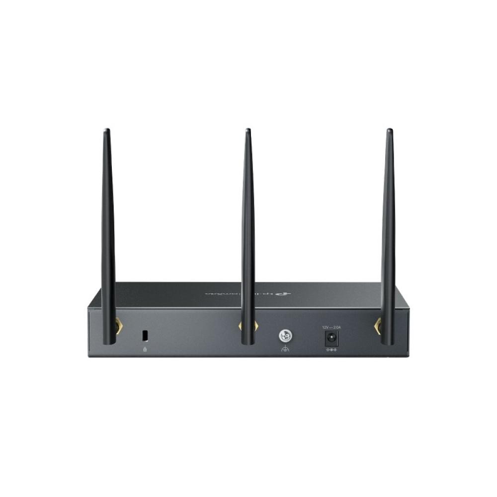 TP-Link - Omada ER706W router inalámbrico Gigabit Ethernet Doble banda (2,4 GHz / 5 GHz) Negro