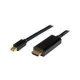 StarTech.com - Cable Conversor Mini DisplayPort a HDMI de 1m - Color Negro - Ultra HD 4K