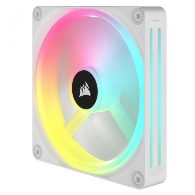 Corsair - iCUE LINK QX140 RGB Carcasa del ordenador Ventilador 14 cm Blanco 2 pieza(s)