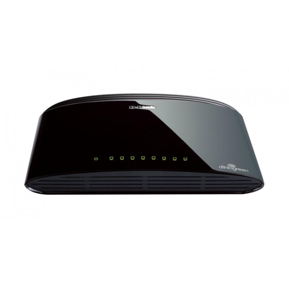 D-Link - DES-1008D No administrado Fast Ethernet (10/100) Negro