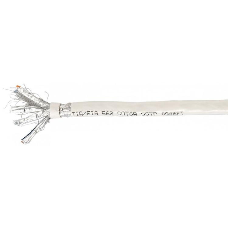 Equip - 401491 cable de red Beige 100 m Cat6a S/FTP (S-STP)