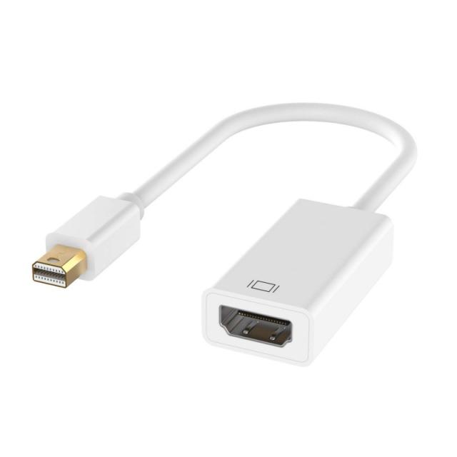 Ewent - EC1451 cambiador de género para cable Mini DisplayPort HDMI Blanco