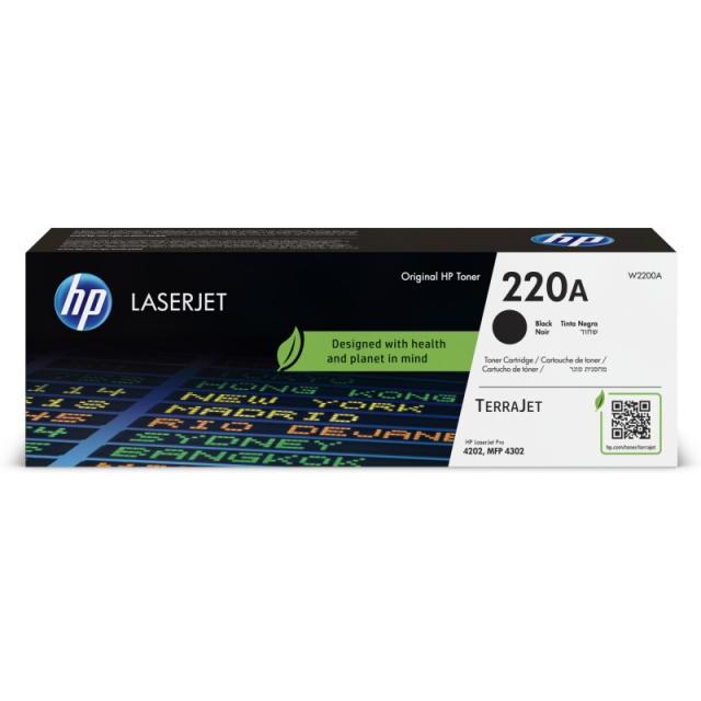 HP - Cartucho de tóner Original LaserJet 220A negro