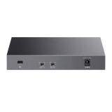 TP-Link - LiteWave LS108GP switch No administrado Gigabit Ethernet (10/100/1000) Energía sobre Ethernet (PoE) Negro