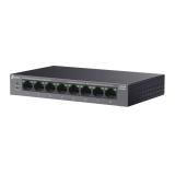 TP-Link - LiteWave LS108GP switch No administrado Gigabit Ethernet (10/100/1000) Energía sobre Ethernet (PoE) Negro