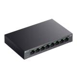 TP-Link - LiteWave LS108GP switch No administrado Gigabit Ethernet (10/100/1000) Energía sobre Ethernet (PoE) Negro