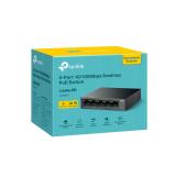 TP-Link - LiteWave LS105P No administrado Fast Ethernet (10/100) Energía sobre Ethernet (PoE) Negro
