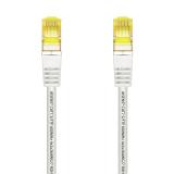 AISENS - Cable De Red Latiguillo RJ45 LSZH Cat.7 600 MHz S/FTP PIMF AWG26, Blanco, 1.0 m