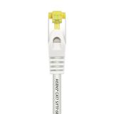 AISENS - Cable De Red Latiguillo RJ45 LSZH Cat.7 600 MHz S/FTP PIMF AWG26, Blanco, 1.0 m