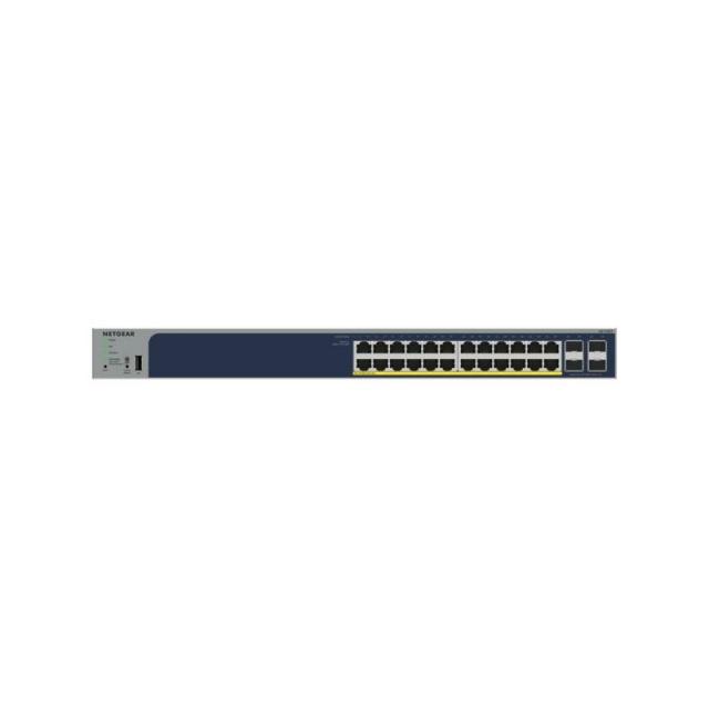 NETGEAR - GS752TPP Gestionado L2/L3/L4 Gigabit Ethernet (10/100/1000) Energía sobre Ethernet (PoE) Gris