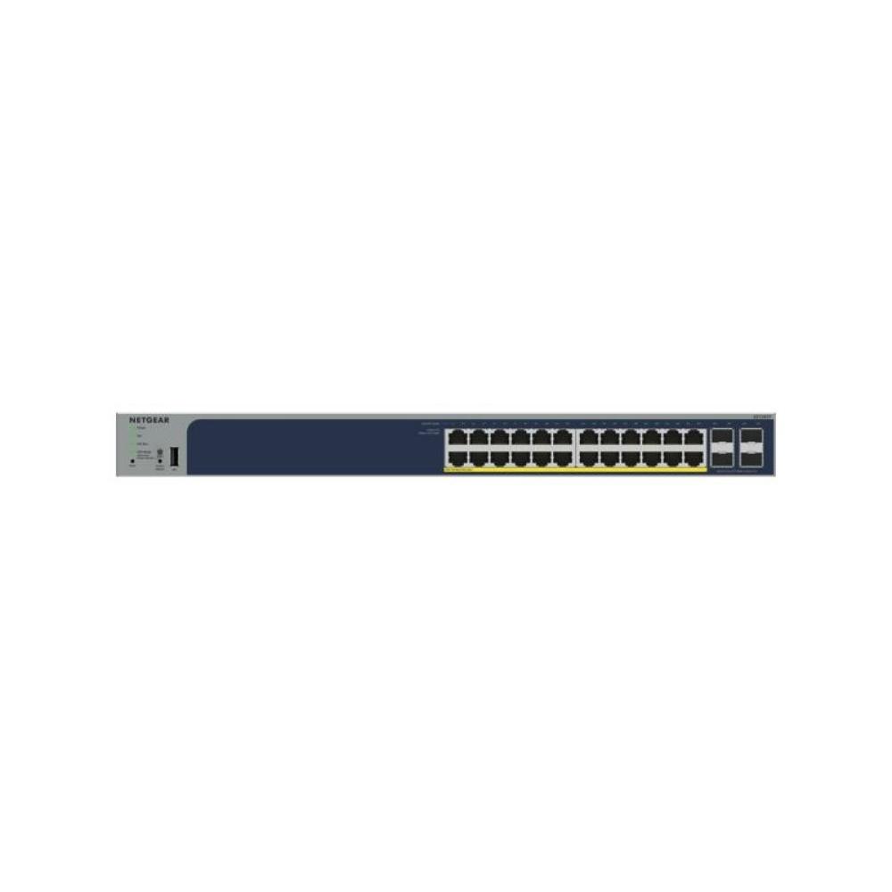 NETGEAR - GS752TPP Gestionado L2/L3/L4 Gigabit Ethernet (10/100/1000) Energía sobre Ethernet (PoE) Gris