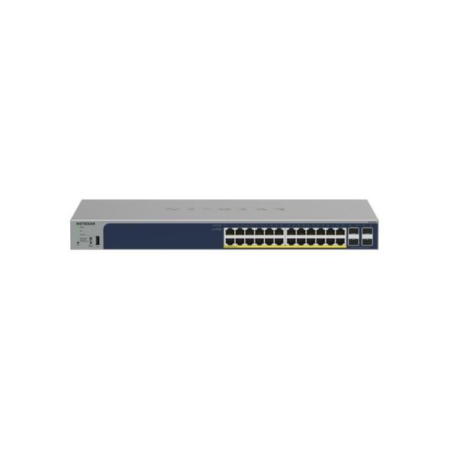 NETGEAR - GS752TPP Gestionado L2/L3/L4 Gigabit Ethernet (10/100/1000) Energía sobre Ethernet (PoE) Gris