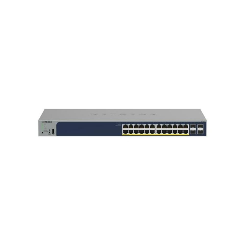 NETGEAR - GS752TPP Gestionado L2/L3/L4 Gigabit Ethernet (10/100/1000) Energía sobre Ethernet (PoE) Gris