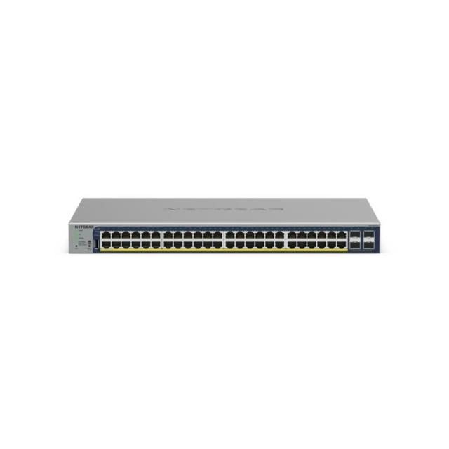 NETGEAR - GS728TP Gestionado L2/L3/L4 Gigabit Ethernet (10/100/1000) Energía sobre Ethernet (PoE) Gris