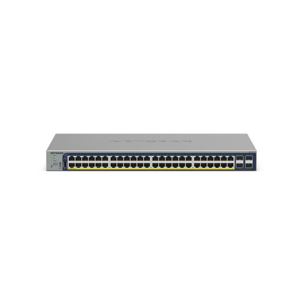 NETGEAR - GS728TP Gestionado L2/L3/L4 Gigabit Ethernet (10/100/1000) Energía sobre Ethernet (PoE) Gris