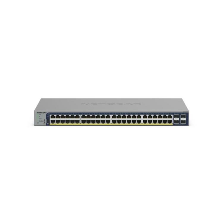 NETGEAR - GS728TP Gestionado L2/L3/L4 Gigabit Ethernet (10/100/1000) Energía sobre Ethernet (PoE) Gris