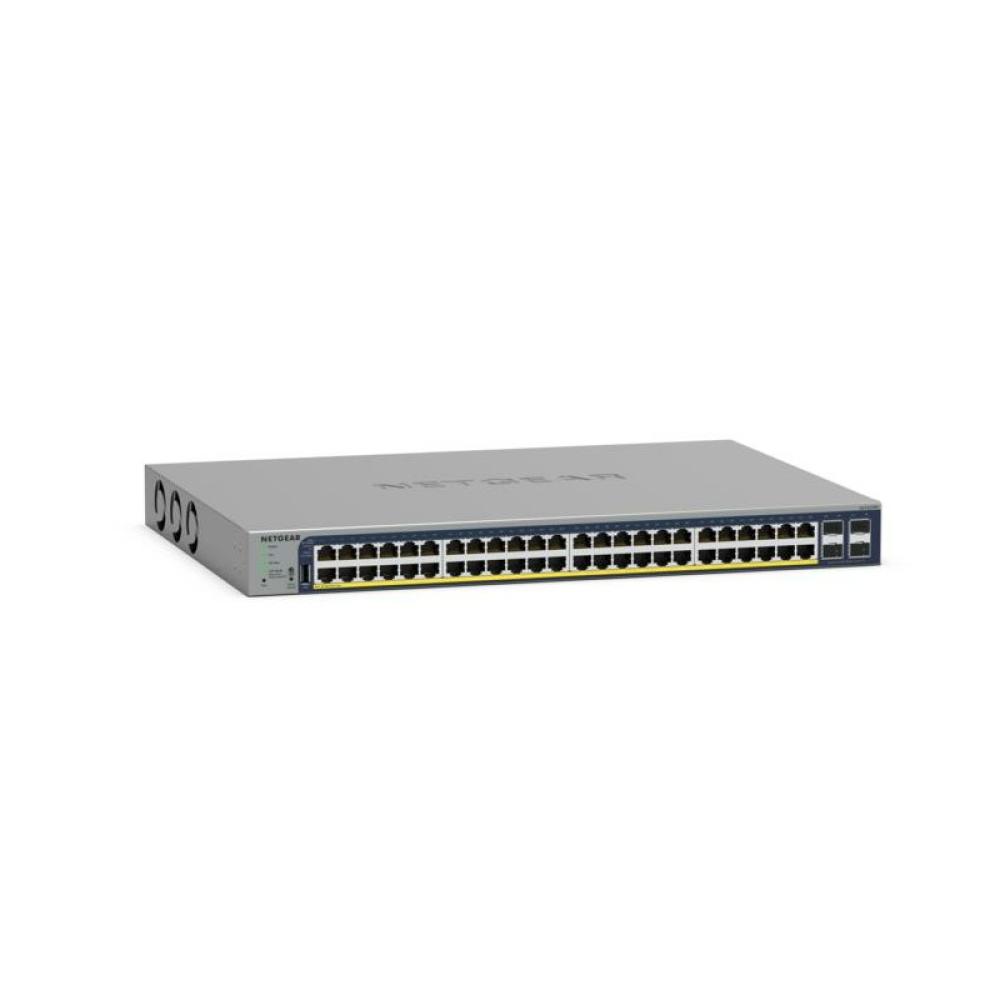 NETGEAR - GS728TP Gestionado L2/L3/L4 Gigabit Ethernet (10/100/1000) Energía sobre Ethernet (PoE) Gris
