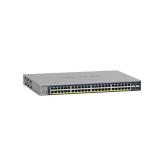 NETGEAR - GS728TP Gestionado L2/L3/L4 Gigabit Ethernet (10/100/1000) Energía sobre Ethernet (PoE) Gris