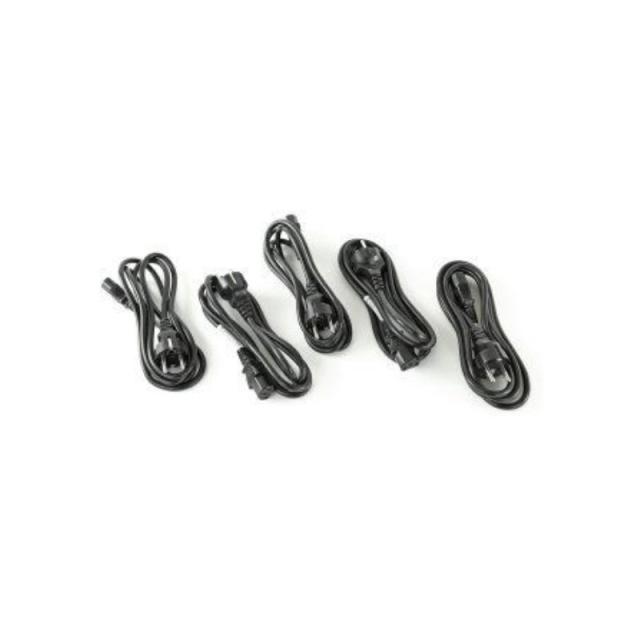 Zebra - 105950-015 cable de transmisión Negro Enchufe tipo F IEC C13