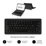 SUBBLIM - Funda con Teclado Micro USB - USB C KEYTAB PRO USB 10,1" Black