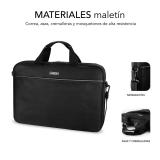 SUBBLIM - Maletín con Ratón Select Pack Wired Mouse USB + Laptop bag 15,6"