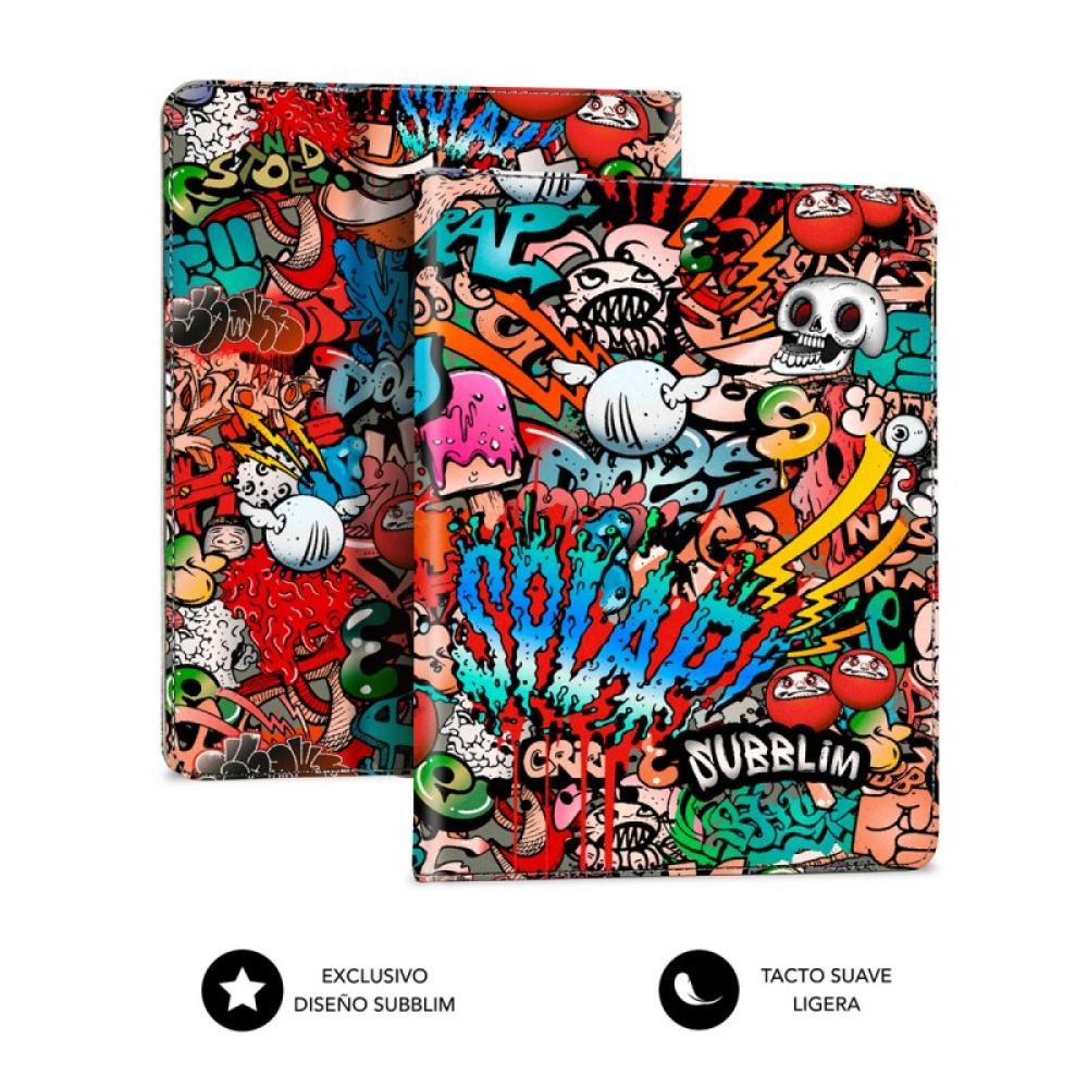 SUBBLIM - Funda Tablet Universal TRENDY CASE GRAFFITI 10.1"
